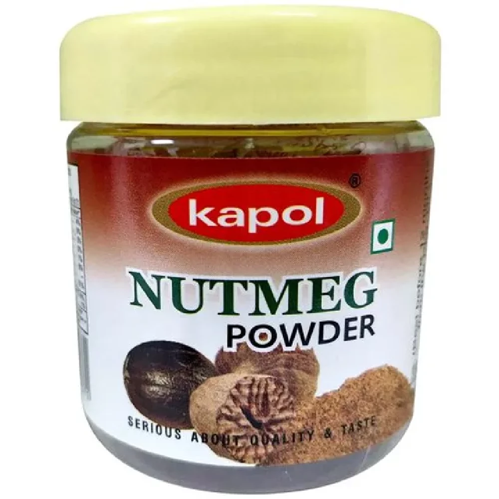 Kapol Powder - Nutmeg-Jaifal, 20 g Jar-2.webp